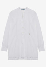 Prada Logo-Embroidered Buttoned Shirt P402JROOO18WO/S_PRADA-F0009