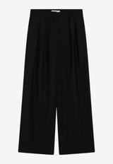 The Frankie Shop Ripley Wide-Leg Pants Black PAFS00568WO/R_THE-100