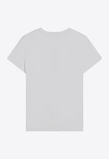 Max Mara Papaia Logo T-shirt White PAPAIACO/R_MAXM-001