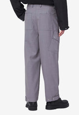 OAMC Peacemaker Wool-Blend Straight Pants Gray PCM1OP03AWO001095/Q_OAMC-GRY