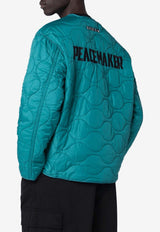 OAMC Peacemaker Combat Liner Quilted Jacket Green PCM2OJ01ANY001/R_OAMC-57
