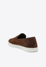 Church's Suede Peebles Loafers Brown PEEBLES9CA/S_CHURC-F0AXO