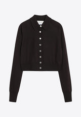 Sportmax Perseo Wool Cardigan Dark Brown PERSEOWO/R_SPORM-006