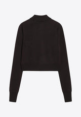 Sportmax Perseo Wool Cardigan Dark Brown PERSEOWO/R_SPORM-006