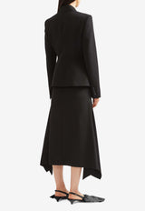 Erdem Embellished Fitted Blazer Black PF25_J21_70031000_BLACK