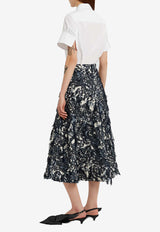 Erdem Flower Embroidered Shirt White PF25_T901_40029000_WHITE