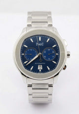 Piaget Polo S Chronograph Stainless Steel Watch Silver G0A41006_TH