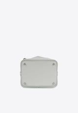 Picotin Cargo 18 in Gris Platine Toile Goeland and Swift with Palladium Hardware