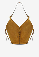 Isabel Marant Tampa Suede Tote Bag Yellow PM0066FAC2C13M/S_ISAMA-11SN