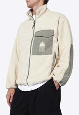 Logo-Printed Zip-Up Jacket