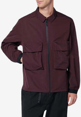 Purple Mountain Observatory Lightweight Field Jacket Burgundy PMO2025PL/R_PMO-WI