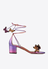 Aquazzura Papillon 50 Leather Sandals PPLMIDS0-NDN-FLS