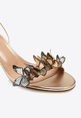 Aquazzura Papillon 50 Leather Sandals PPLMIDS0-NPL-SOG