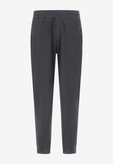 Herno Track Pants with Small-Plaque Gray PT000196U_DARK GREY