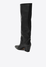 Paris Texas Jane 60 Leather Knee-High Boots Black PX1119XVT01/R_PATEX-BLK