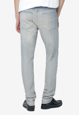 Amiri Essential Skinny Jeans Light Blue PXMD002DE/S_AMIRI-406