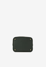 Hermès Picotin 18 in Vert Fonce Clemence Leather with Gold Hardware