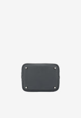 Hermès Picotin 18 in Gris Misty Clemence Leather with Palladium Hardware