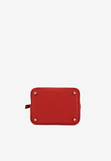 Hermès Picotin Lock 18 in Vermillon Clemence Leather with Gold Hardware