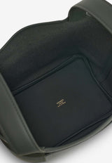 Picotin 18 Cargo in Vert Mangrove Canvas and Swift with Gold Hardware
