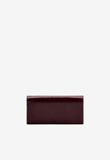 Roger Vivier Belle Vivier Patent Leather Chain Clutch Purple RAWAWSB4400UKP/R_ROGVI-1N29