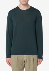 Roberto Collina Solid Long-Sleeved Sweater Green RB10001RB10/Q_ROBER-26