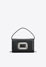 Roger Vivier Micro Pilgrim Crossbody Bag Black RBWABDH0000YDR/Q_ROGVI-B999