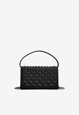 Roger Vivier Micro Pilgrim Top Handle Bag in Satin Black RBWABDH5000RS0 B999