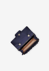 Roger Vivier Mini Jewel Efflorescence Lapis Lazuli Top Handle Bag Navy RBWAMFCC103RS0 U807