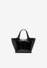 Roger Vivier Mini Viv' Choc Leather Tote Bag RBWAOGA0100TM6/P_ROGVI-B999