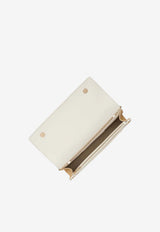 Roger Vivier Belle Vivier Raffia Clutch Bag Natural RBWAORC6203V79 1P34