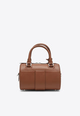 Roger Vivier Belle Vivier Leather Bowling Bag Brown RBWAPAH0100UCT/Q_ROGVI-S018