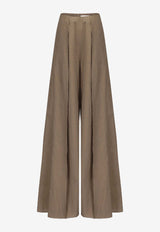 RUOHAN Morea Wide-Leg Pants Taupe RE024AW25_TAUPE