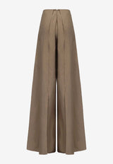 RUOHAN Morea Wide-Leg Pants Taupe RE024AW25_TAUPE