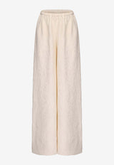 RUOHAN Lounge Wide-Leg Pants Cream RE040AW25_CREAM