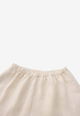 RUOHAN Lounge Wide-Leg Pants Cream RE040AW25_CREAM