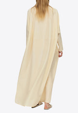 RUOHAN Soma Silk Maxi Dress Off-white RE053SS26(EU)_IVORY