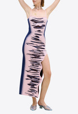 PH5 Iris Ocean-Print Maxi Tank Dress Multicolor RE26DR030PIN_PINK