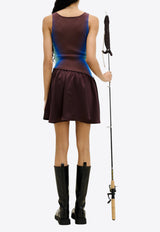 PH5 Mora Reversible Mini Dress Brown RE26DR043BRN_BROWN