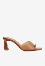Malone Souliers Roxanne 70 PVC Mules Caramel ROXANNE PVC 70-1 CARAMEL/CARAMEL
