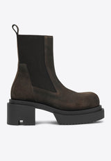 Rick Owens Bogun Beatle Suede Boots RR02E1832LCSI/R_RICKO-106