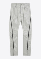 Rick Owens Bolan Banana High-Waist Pants White RU01E5343SCT/Q_RICKO-41