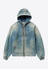 1989 Studio Washed Denim Zip-Up Jacket Blue S03MCG001DEN001/Q_1989-6000