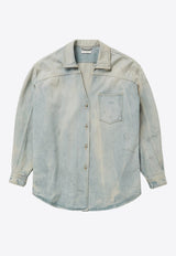 1989 Studio Vintage Denim Shirt Light Blue S03UCC003DEN001/Q_1989-6100