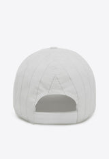 1989 Studio Logo Patch Striped Baseball Cap White S03UHE004UFAB001/Q_1989-4000