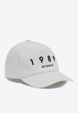 1989 Studio Logo Patch Baseball Cap White S03UHE004UFAB003/Q_1989-4000