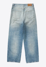 1989 Studio Chicago Faded Wide-Leg Jeans Blue S03WCE003DEN001/Q_1989-6000