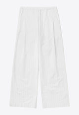 1989 Studio Striped Boxy Pants White S03WDE001FAB002/Q_1989-4000