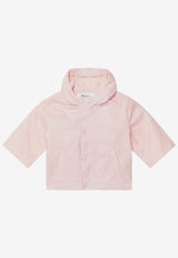 Bonpoint Girls Eden Hooded Jacket Pink S05XOUW00003-BNY/Q_BONPO-023B