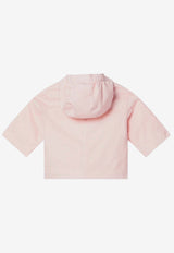 Bonpoint Girls Eden Hooded Jacket Pink S05XOUW00003-BNY/Q_BONPO-023B